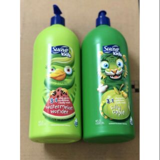 Sữa tắm Suave Kids 1,18L 3 in 1