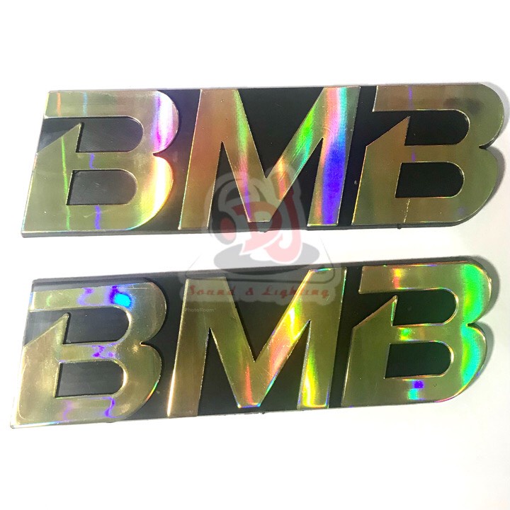 Tem mác loa 02 cái, dán thùng, tem thùng loa sân khấu, mẫu 7 màu