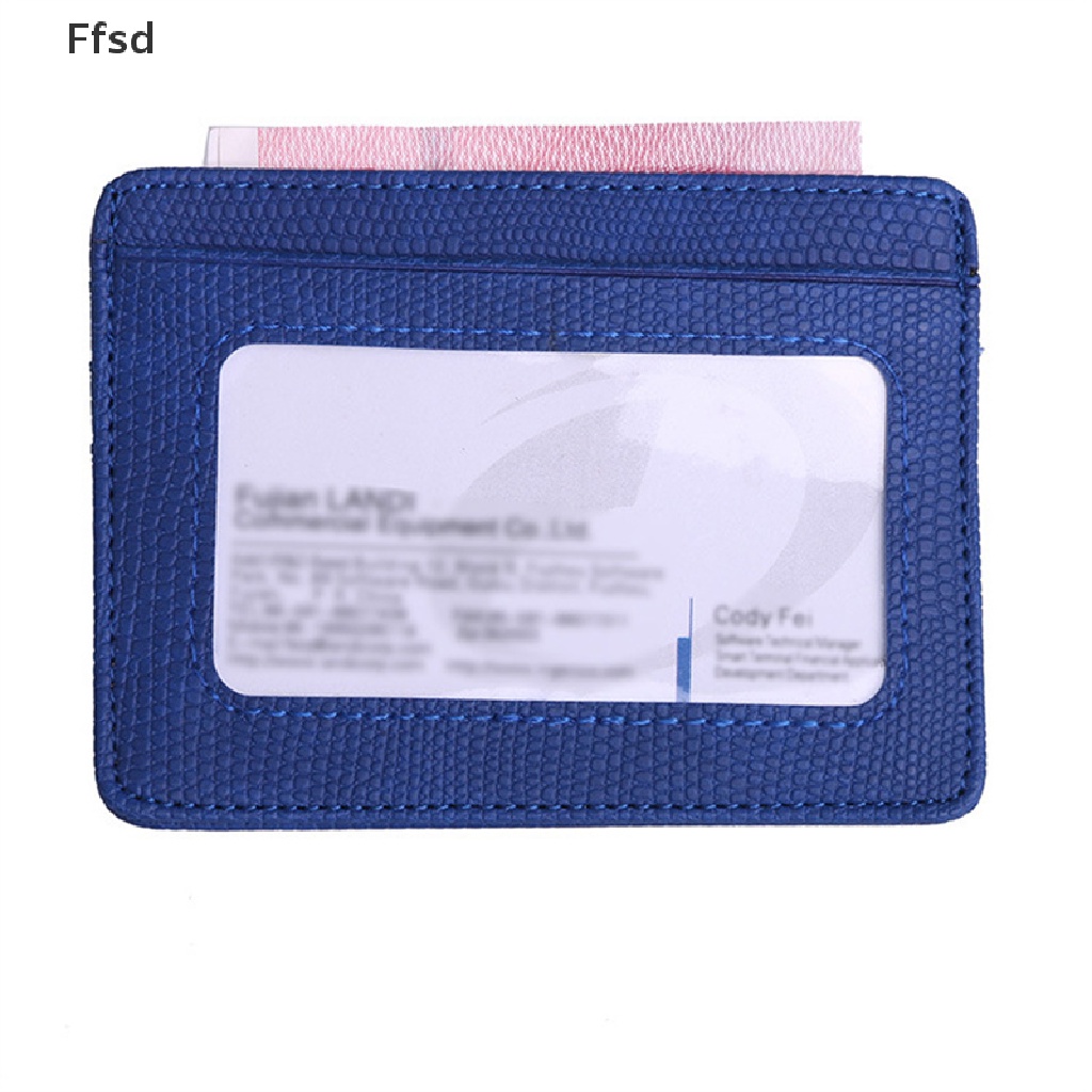 {Ffsd} Ví Da Nhiều Ngăn Đựng Thẻ Đa Năng Họa Tiết Thằn Lằn Thời Trang Doanh Nhân Cho Nam Và Nữ Bán Chạy