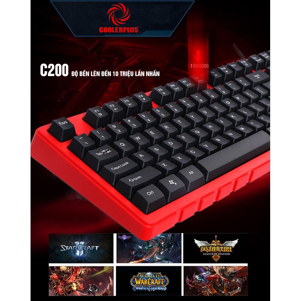 Bàn Phím Coolerplus C200