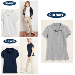 Áo cộc cổ bẻ Old Navy bé gái 5-18