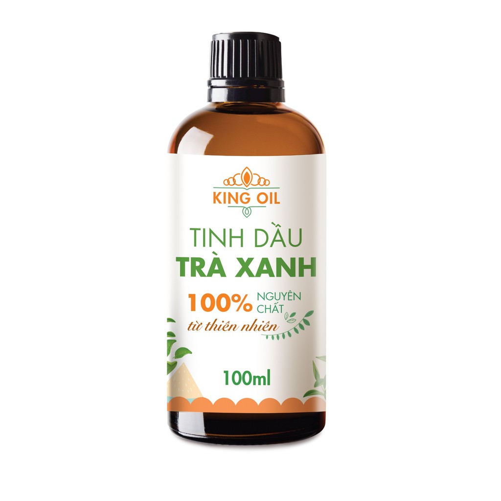 Tinh dầu Trà Xanh nguyên chất từ thiên nhiên - KingOil, xông phòng, đuổi muỗi