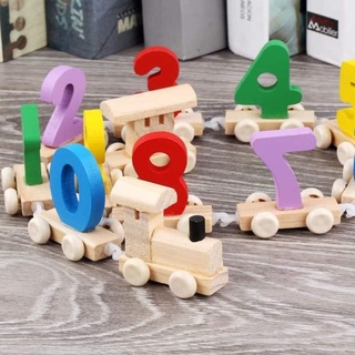 Đồ chơi đoàn tàu chở chữ số