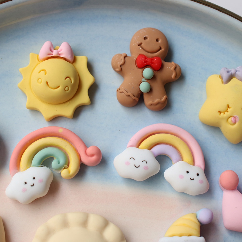 Set 2 Hộp Nhựa Màu Cầu Vồng Dùng Trang Trí Ốp Điện Thoại Diy