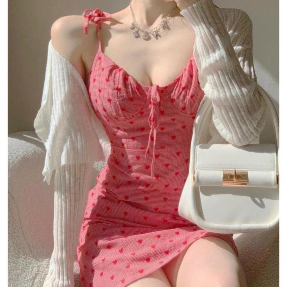 Váy Nữ Đẹp, Đầm 2 Dây Chất Liệu Vải Cao Cấp Form Dáng Chuẩn Dưới 56kg Mặc Vừa Hàng Quảng Châu Loại 1 Siêu Xinh. | BigBuy360 - bigbuy360.vn