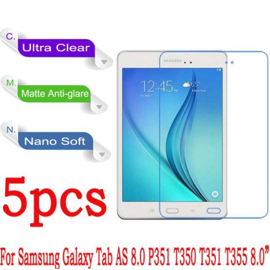 Dán kính cường lực Galaxy Tab A 8.0 / T350 / T355 - Trong suốt