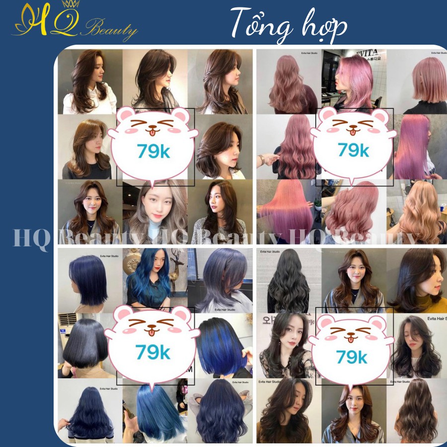 Tổng hợp 20 màu tóc tự nhuộm tại nhà hot trend 01