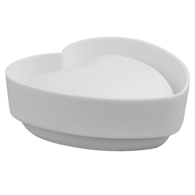 Khuôn Silicone 6 Inch Tạo Hình Trái Tim Trang Trí Bánh Kem / Làm Chocolate