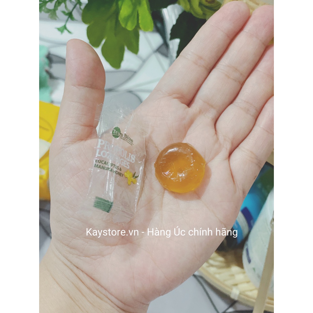 Kẹo ngậm Mật ong Manuka + Keo ong + Khuynh Diệp  – Tăng Đề kháng, Giảm Ho, Đau Họng.