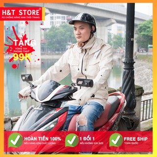 ÁO CHỐNG NẮNG NAM KAKI - MÀU TRẮNG CAO CẤP 2019, CHẤT VẢI DÀY, MỀM, MÁT, BỀN, ĐẸP - HÀNG CAO CẤP
