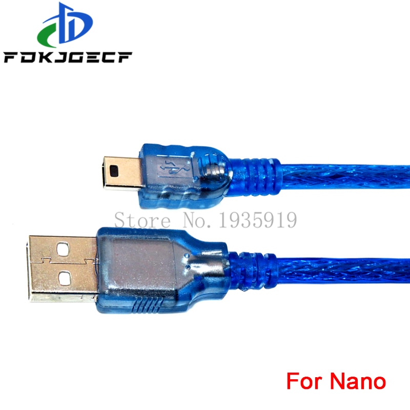 Dây Cáp Usb 30cm Cho Uno R3 / Nano / Mega 2560 / Leonardo / Pro Micro / Due 0.3m Cho Arduino