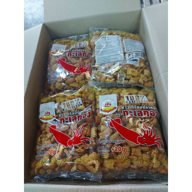 Snack Mực Vị Truyền Thống Talaethong 220g