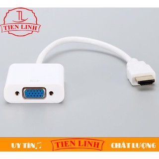 Bộ Cáp Chuyển đổi từ HDMI Sang Vga Có Âm Thanh (Trắng)
