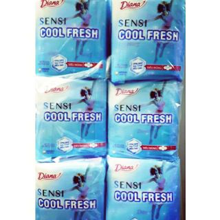 Combo 6 gói diana Sensi cool fresh