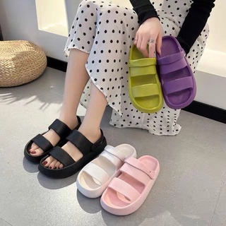  SANDAL HAI QUAY ĐẾ 5CM CHẤT CAO SU ĐẾ MỀM