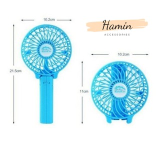 Quạt cầm tay mini gập 3 Tốc Độ Gió