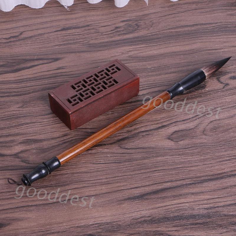 Cọ Vẽ Thư Pháp Cỡ Lớn Bằng Lông Cừu / Gỗ / Gấu Phong Cách Trung Hoa