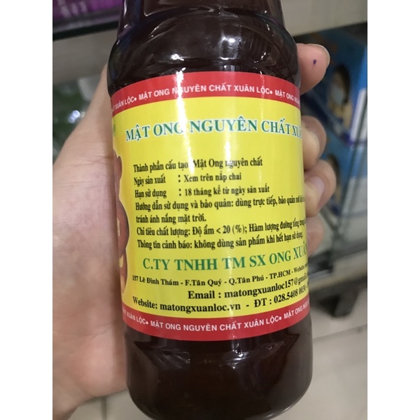 Mật Ong Nguyên Chất Xuân Lộc
