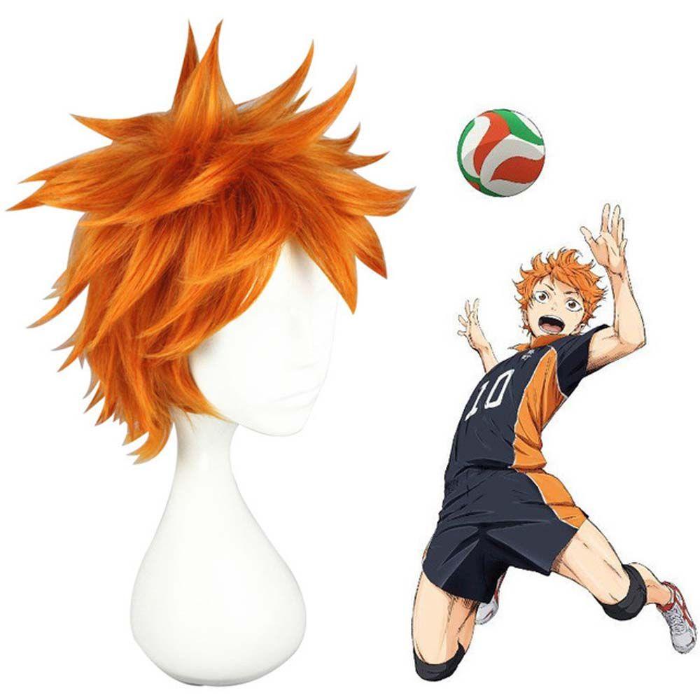 Tóc Giả Ngắn Hai Lớp Hóa Trang Nhân Vật anime haikyuu Bằng Sợi Tổng Hợp Chịu Nhiệt