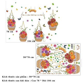 Decal Flower love XL7217