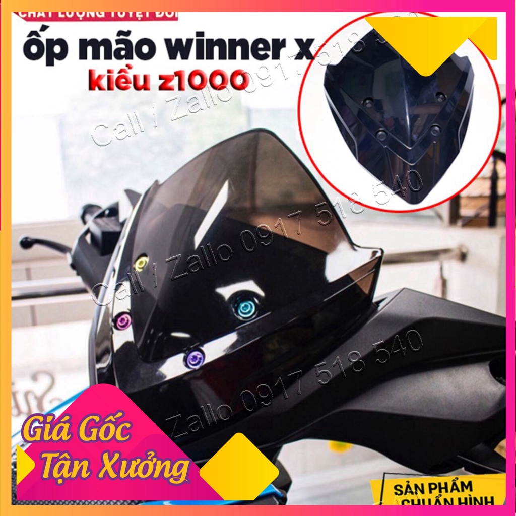 Mão - Chắn GIó WINNER X Kiểu Z1000 (Ảnh Sp thật)