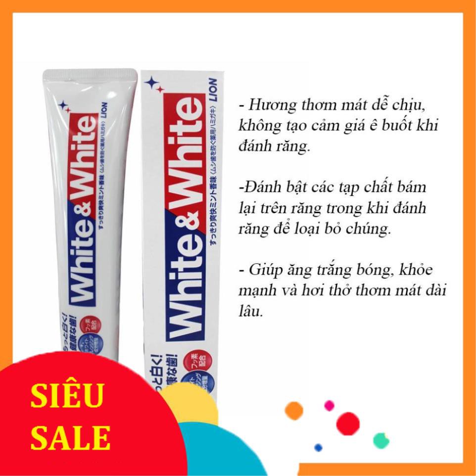 Kem Đánh Răng White & White Lion 150G