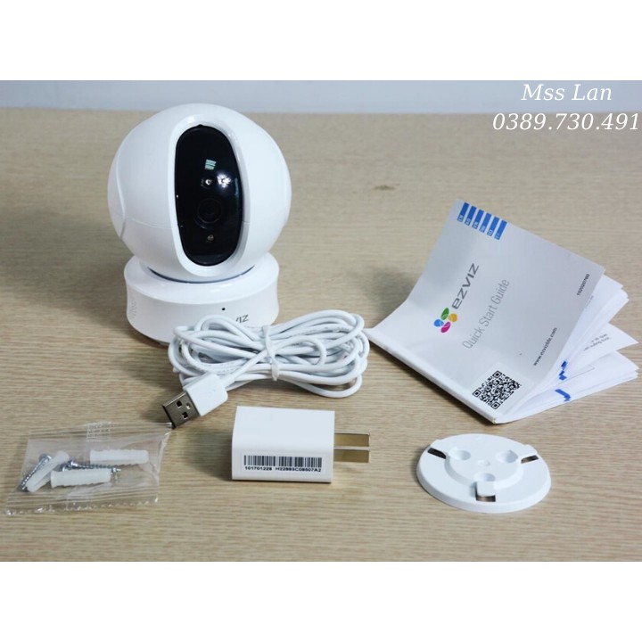 Camera IP WiFi Ezviz C6CN 720P - Theo Dõi Chuyển Động Thông Minh, Dễ Dàng Cài Đặt