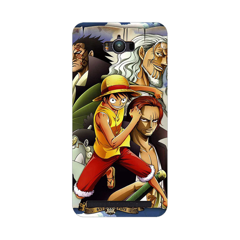 Ốp điện thoại mềm thời trang hình hoạt hình Luffy Roronoa Zoro One Piece cho ASUS Zenfone Max ZC550KL Z010D 5 5"