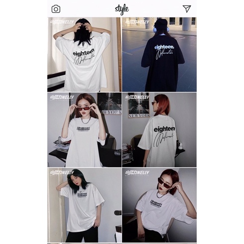 Áo phông nelly heybig sale  eighteen