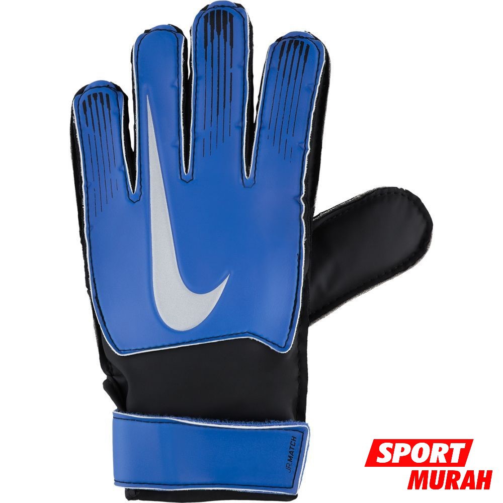 Găng Tay Thủ Môn Nike GK MATCH JR BLU / BLK / WHT SIL Chất Lượng Cao 368420