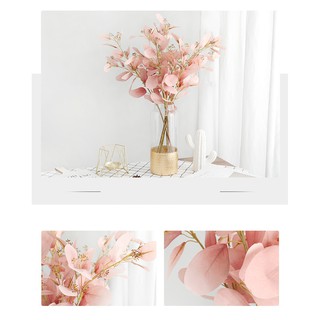 Hoa giả- Nhành lá hồng