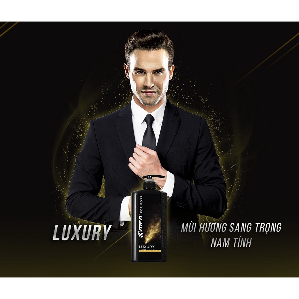 Sữa tắm nam hương nước hoa X-MEN FOR BOSS Hương Luxury 650g