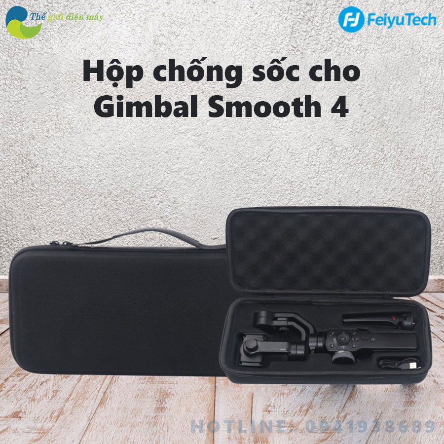 Hộp chống shock cho gimbal tay cầm chống rung  Feiyu Tech smooth 4 vimble 2 DJI OSMO mobile 2 hộp gimbal 1