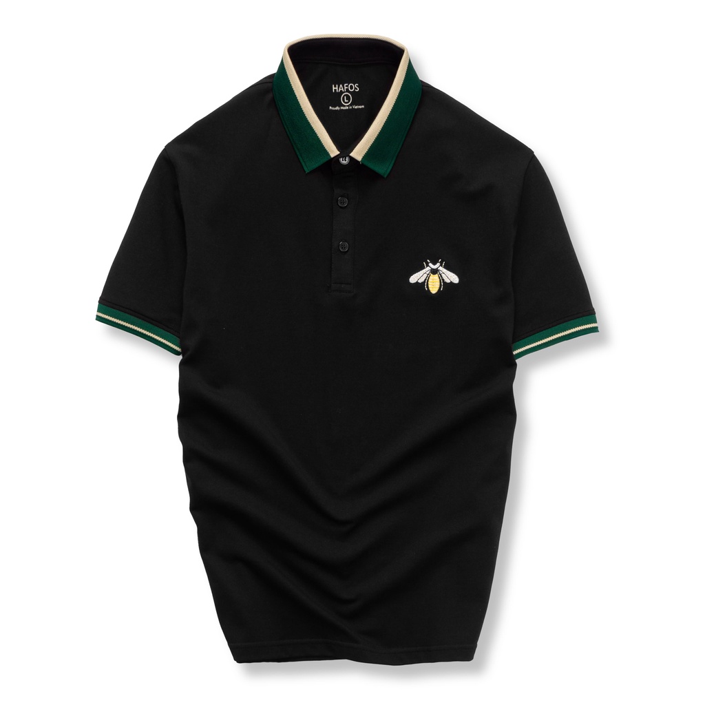 Áo Thun Polo Nam cổ bẻ BEE vải Cotton cao cấp sang trọng – HAFOS