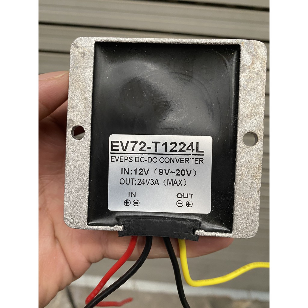 Bộ kích điện 12v lên 24V chống mưa