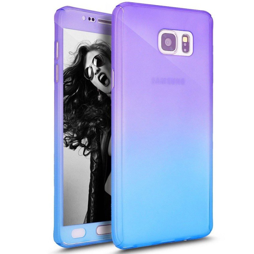 Ốp điện thoại cứng 360 độ màu loang thời trang cho điện thoại Samsung Note 5 N9200