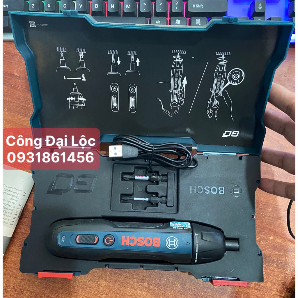 Bosch Go 2 (2 mũi vít  chính hãng )