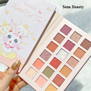 Bảng phấn mắt nhũ lì 18 ô Faiccia Party Time Senabeauty