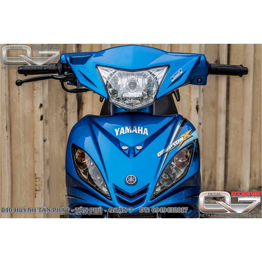 TEM RỜI EXCITER 2010 XANH ĐEN