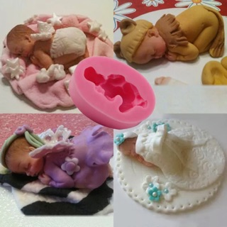 Khuôn Silicon em bé newborn