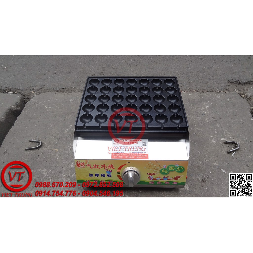 Máy làm bánh takoyaki bạch tuộc 35 viên bằng ga (VT-KB14)