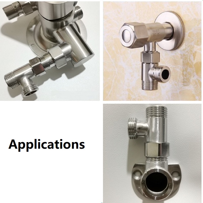 Giá Đỡ Vòi Xịt Toilet Van Chia Vòi Nước Bằng Thép Không Gỉ 304 Năng Tiện Dụng