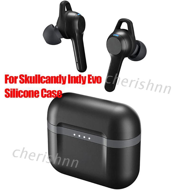 Vỏ Bảo Vệ Hộp Sạc Tai Nghe Bằng Silicon Chống Rơi Cho Skull Candy Indy Evo