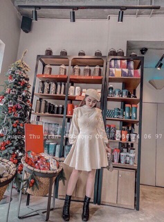 Váy xoè ren tiểu thư ( ảnh thật trải sàn )