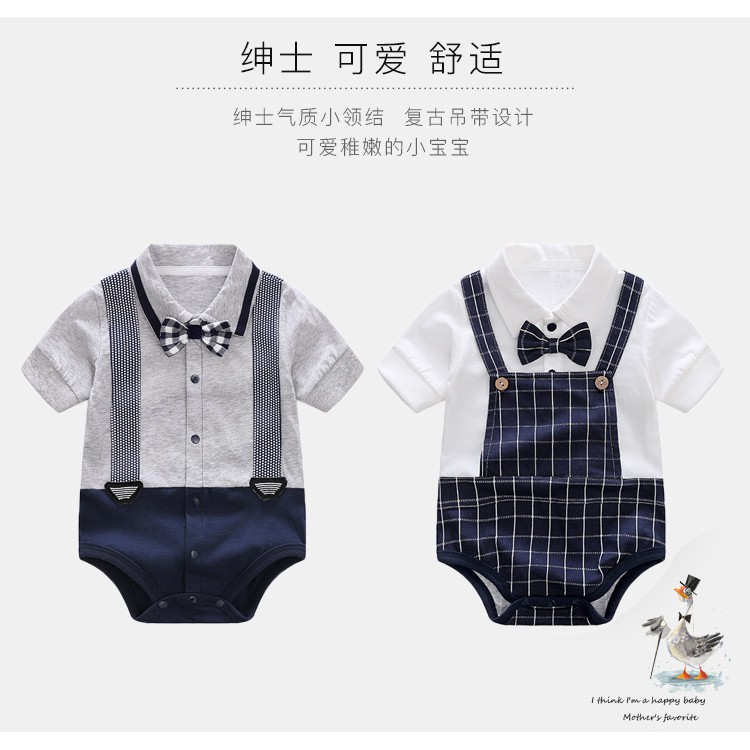 Body giả yếm bé trai cao cấp - từ 3-13kg - Công tử - Siêu mát - Thấm hút - Qùa tặng - Đầy tháng - SHUBISHOP.VN