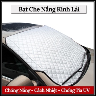 Bạt Che Nắng Kính Lái Ô Tô, Tấm Che Nắng Ô Tô 3 Lớp Tráng Bạc - Chống tia UV - Cách Nhiệt Hiệu Quả VERSION 2