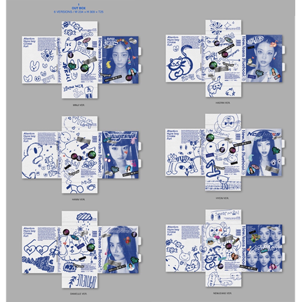 Album Hybe Labels NewJeans EP đầu tiên - New Jeans