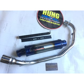 Bộ pô STB titan full cổ pô Winner độ bô nổ