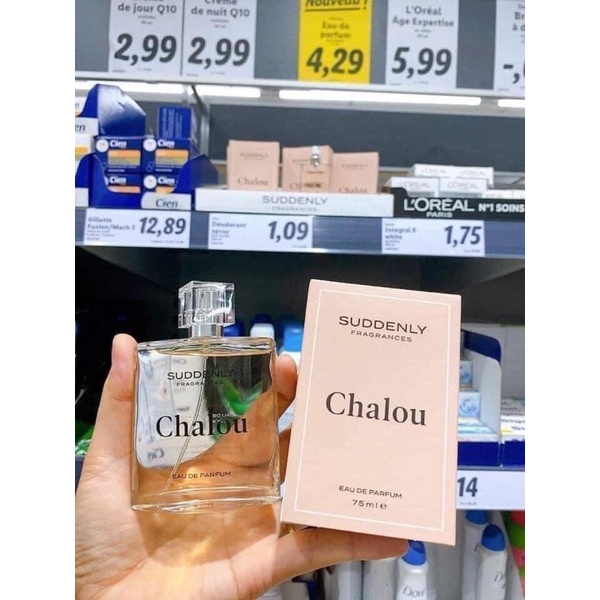 Nước Hoa SUDDENLY CHALOU 75ml