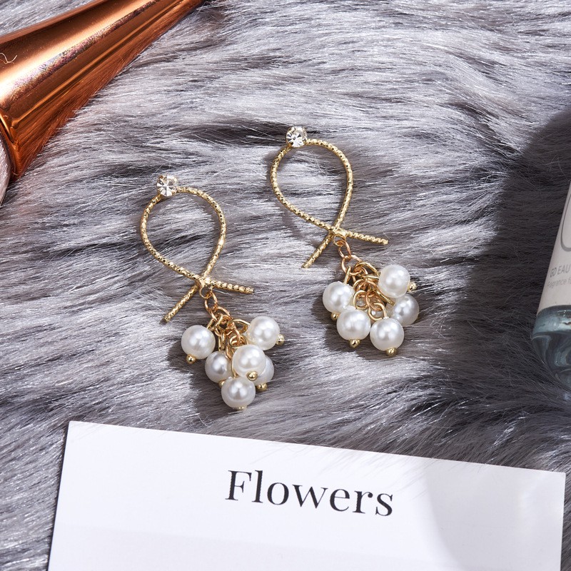 Lovely Silver 925 Cross-piece Earrings For Women